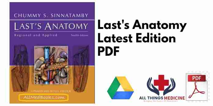 Lasts Anatomy Latest Edition PDF