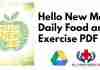 Hello New Me A Daily Food and Exercise PDF