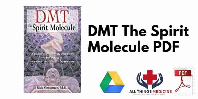 DMT The Spirit Molecule PDF