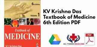 KV Krishna Das Textbook of Medicine 6th Edition PDF