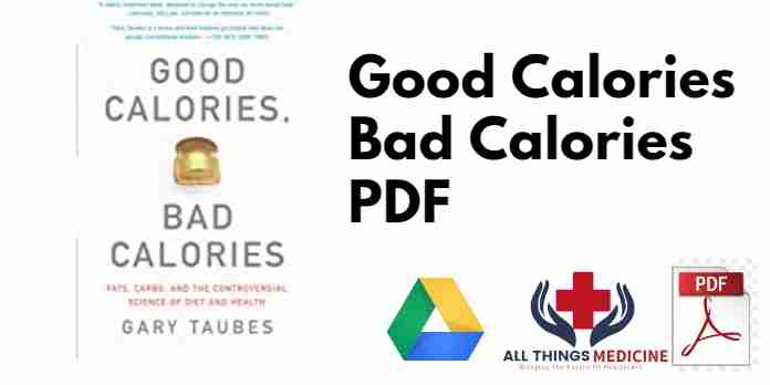 Good Calories Bad Calories PDF