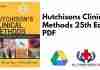 Hutchisons Clinical Methods 25th Edition PDF