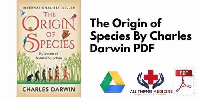 The Origin of Species By Charles Darwin PDF
