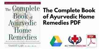 The Complete Book of Ayurvedic Home Remedies PDF