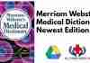 Merriam Websters Medical Dictionary Newest Edition PDF