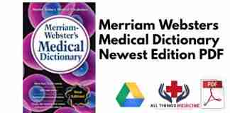 Merriam Websters Medical Dictionary Newest Edition PDF