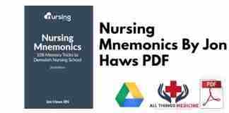 Nursing Mnemonics By Jon Haws PDF
