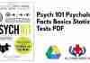 Psych 101 Psychology Facts Basics Statistics Tests PDF