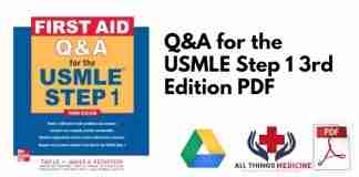 Q&A for the USMLE Step 1 3rd Edition PDF