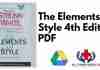 The Elements of Style 4th Edition PDF