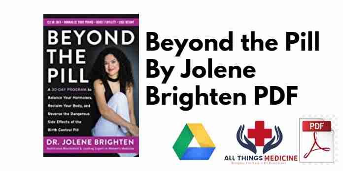 Beyond the Pill By Jolene Brighten PDF