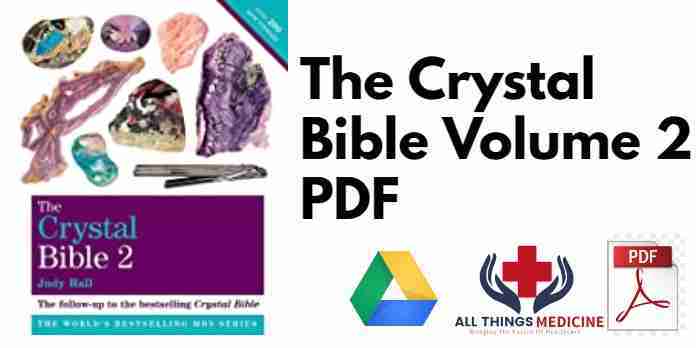 The Crystal Bible Volume 2 PDF