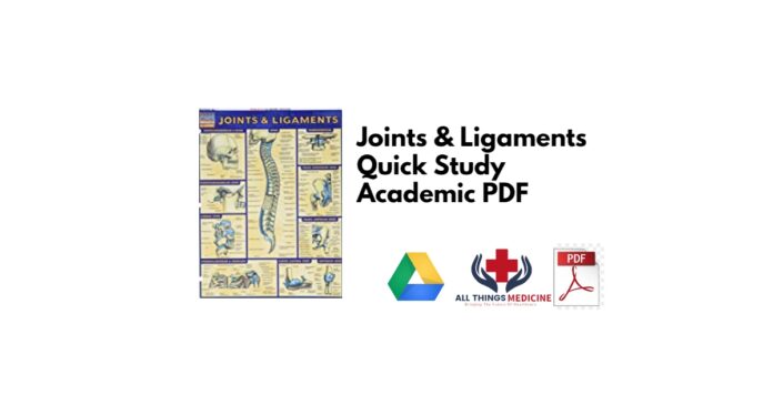 Joints & Ligaments Quick Study Academic PDF