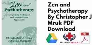 Zen and Psychotherapy By Christopher J Mruk PDF