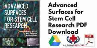 Advanced Surfaces for Stem Cell Research PDF