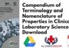 Compendium of Terminology and Nomenclature of Properties in Clinical Laboratory Sciences PDF
