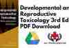 Developmental and Reproductive Toxicology 3rd Edition PDF