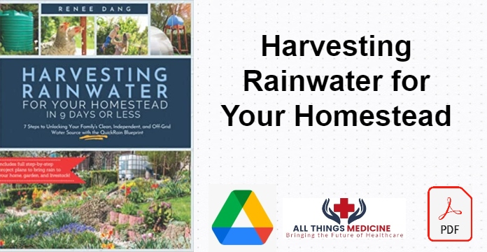 Harvesting Rainwater for Your Homestead pdf