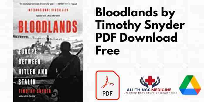 Bloodlands by Timothy Snyder PDF