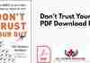 Dont Trust Your Gut PDF