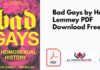 Bad Gays by Huw Lemmey PDF