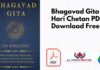 Bhagavad Gita by Hari Chetan PDF