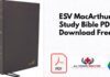 ESV MacArthur Study Bible PDF