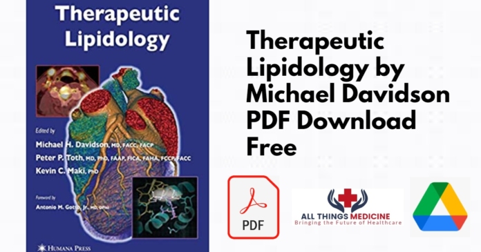 Therapeutic Lipidology by Michael Davidson PDF