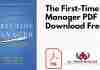 The First-Time Manager PDF