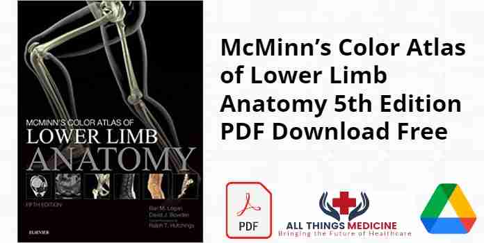 McMinn’s Color Atlas of Lower Limb Anatomy 5th Edition PDF
