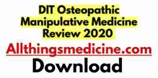 dit-osteopathic-manipulative-medicine-review-2020-free-download