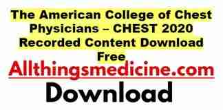 the-american-college-of-chest-physicians-chest-2020-recorded-content-download-free