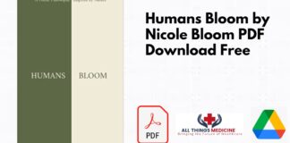 Humans Bloom by Nicole Bloom PDF