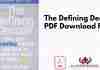 The Defining Decade PDF