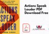 Actions Speak Louder PDF