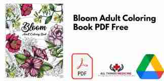 Bloom Adult Coloring Book PDF