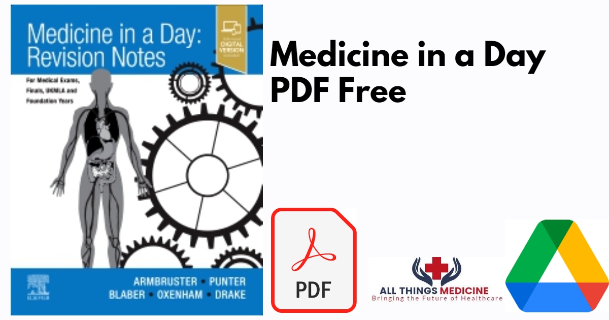 Medicine in a Day PDF