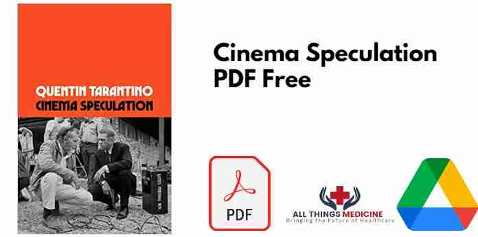 Cinema Speculation PDF
