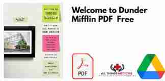 Welcome to Dunder Mifflin PDF