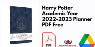 Harry Potter Academic Year 2022-2023 Planner PDF