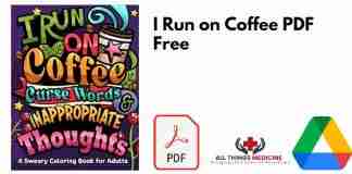 I Run on Coffee PDF