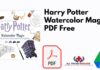Harry Potter Watercolor Magic PDF
