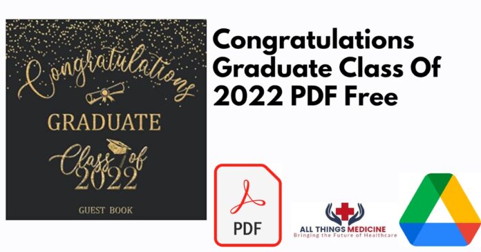 Congratulations Graduate Class Of 2022 PDF