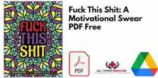 Fuck This Shit: A Motivational Swear PDF