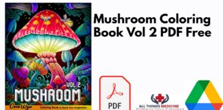 Mushroom Coloring Book Vol 2 PDF