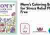 Moms Coloring Book for Stress Relief PDF