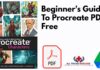 Beginners Guide To Procreate PDF