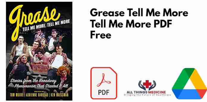 Grease Tell Me More Tell Me More PDF