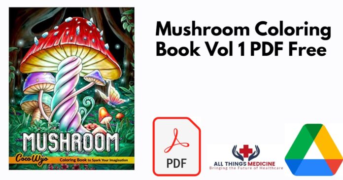 Mushroom Coloring Book Vol 1 PDF