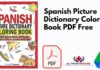 Spanish Picture Dictionary Coloring Book PDF